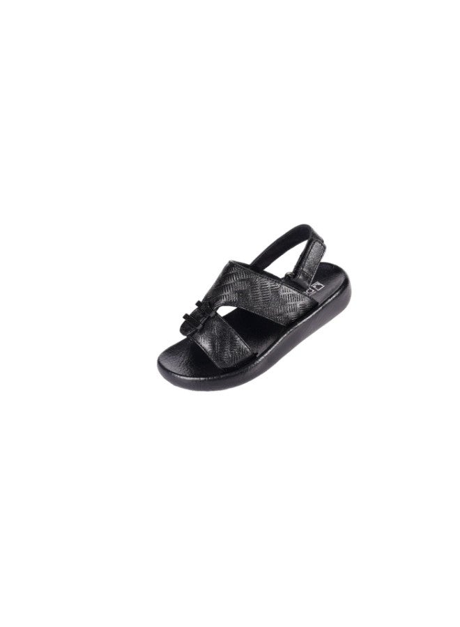 008-3572 Barjeel Uno Boys Arabic Sandals B-63073 Black