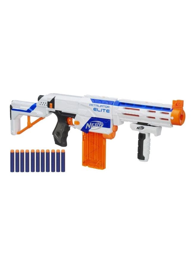 Portable Lightweight Compact Rich Authentic Design N-Strike Elite Retaliator Blaster Gun With Darts 2.992x19.016x11.496inch