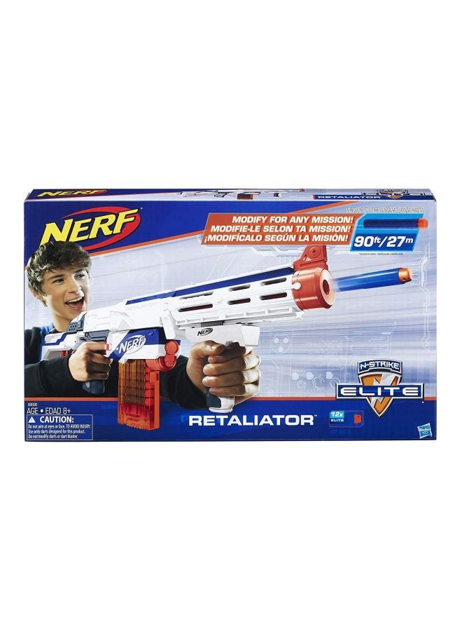 Portable Lightweight Compact Rich Authentic Design N-Strike Elite Retaliator Blaster Gun With Darts 2.992x19.016x11.496inch