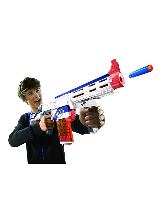 Portable Lightweight Compact Rich Authentic Design N-Strike Elite Retaliator Blaster Gun With Darts 2.992x19.016x11.496inch