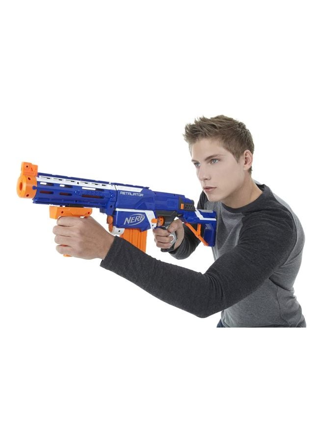 Portable Lightweight Compact Rich Authentic Design N-Strike Elite Retaliator Blaster Gun With Darts 2.992x19.016x11.496inch