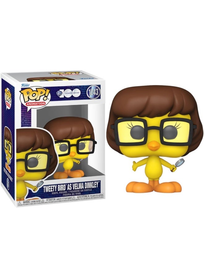 Funko Pop! Animation: HB - Tweety Bird As Velma - Looney Tunes - Collectable Vinyl Figure - Gift Idea - Official Merchandise - Toys for Kids & Adults - TV Fans - Model Figure for Collectors