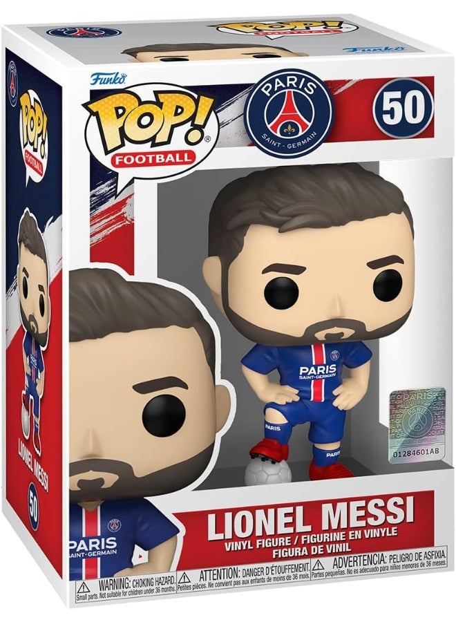 Funko Pop! Football: PSG - Lionel Messi - Paris Saint-Germain - Collectable Vinyl Figure - Gift Idea - Official Merchandise - Toys for Kids & Adults - Sports Fans - Model Figure for Collectors