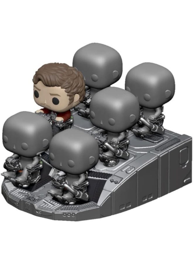 Funko Pop Deluxe! Marvel: Galaxy of the Guardians Ship- Starlord (Exc), Collectible Action Vinyl Figure