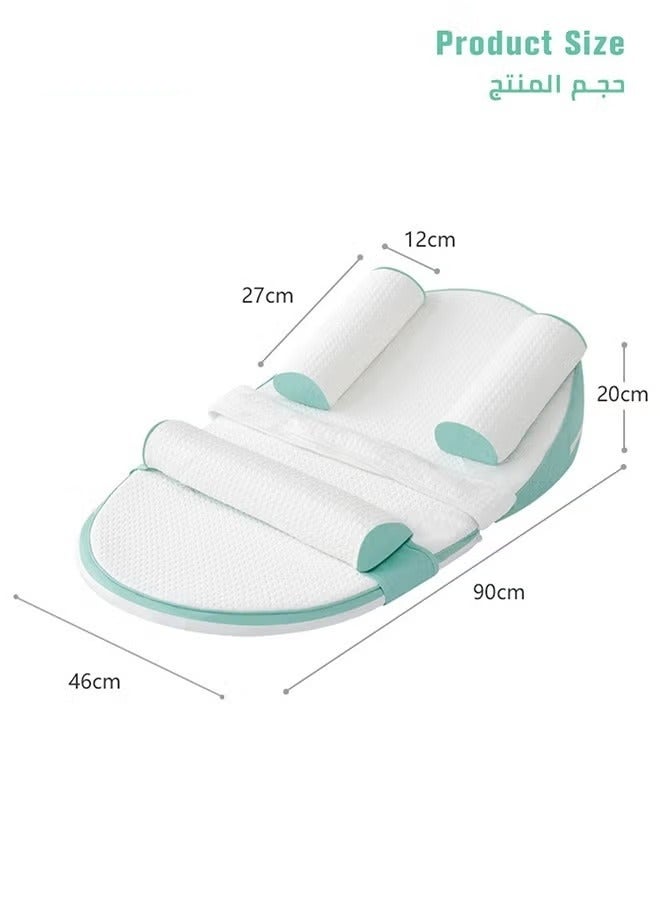 Baby Nursing Pillow for Breastfeeding, Multi-Functional Original Plus Size Breastfeeding Pillows, Infant Anti-Spit Milk Slope Mat, Memory cotton Supportive Cushion