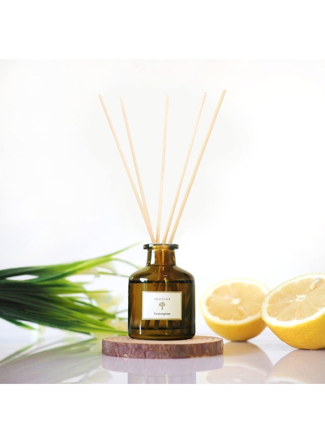 Lemongrass Fragrance Diffuser Aromatherapy Scented Oil Diffuser Sticks Reed Diffuser Set Scented Sticks Diffuser