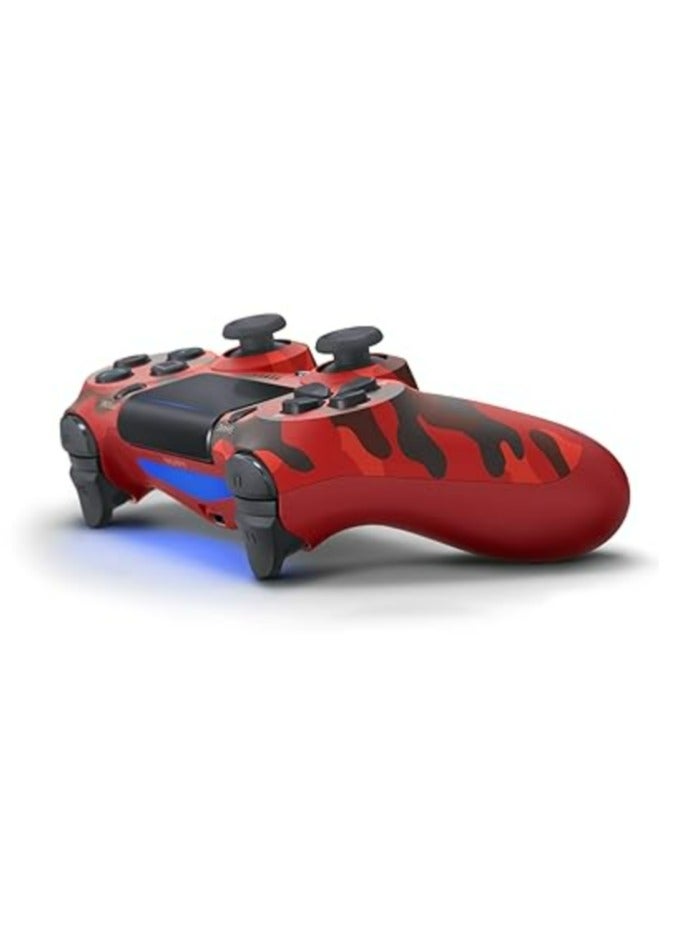 Dualshock Wireless Controller for PS4/Slim/Pro, Bluetooth Game Joystick Remote - Red Camouflage