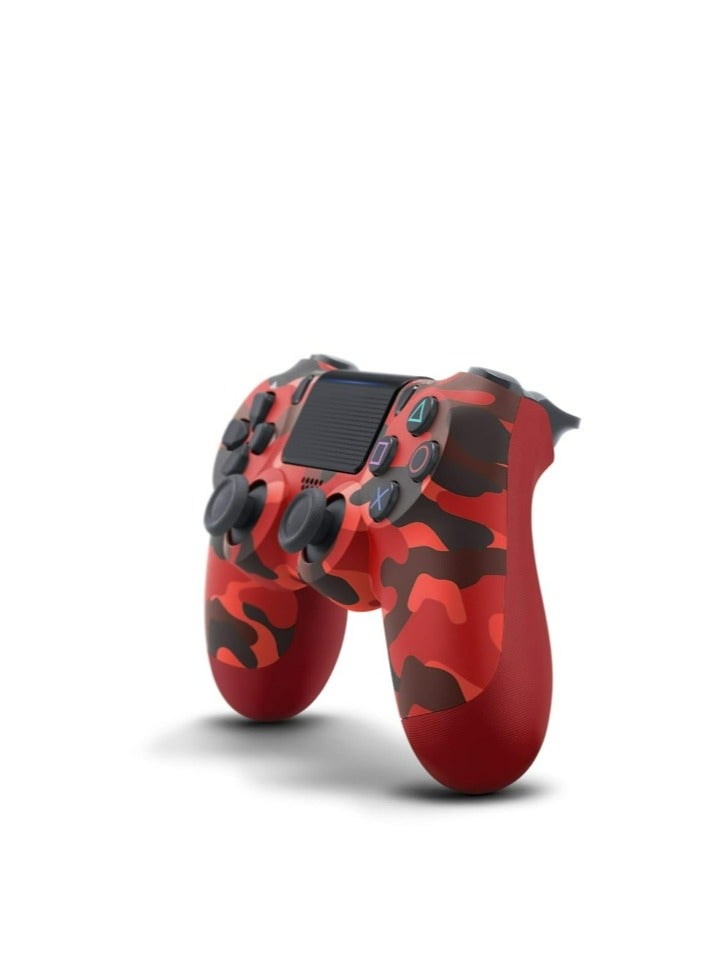 Dualshock Wireless Controller for PS4/Slim/Pro, Bluetooth Game Joystick Remote - Red Camouflage