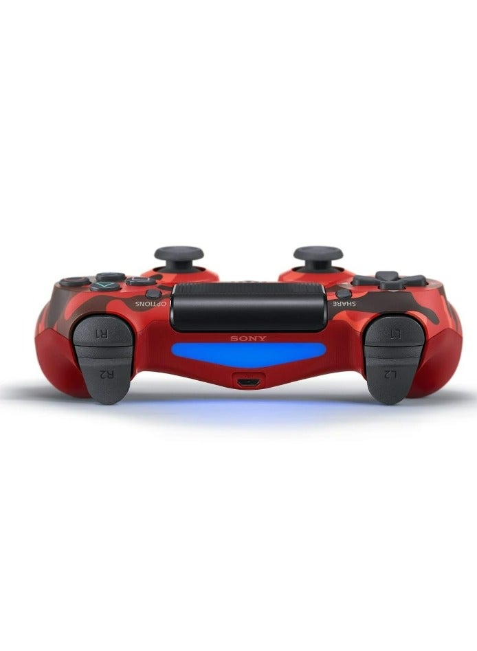 Dualshock Wireless Controller for PS4/Slim/Pro, Bluetooth Game Joystick Remote - Red Camouflage