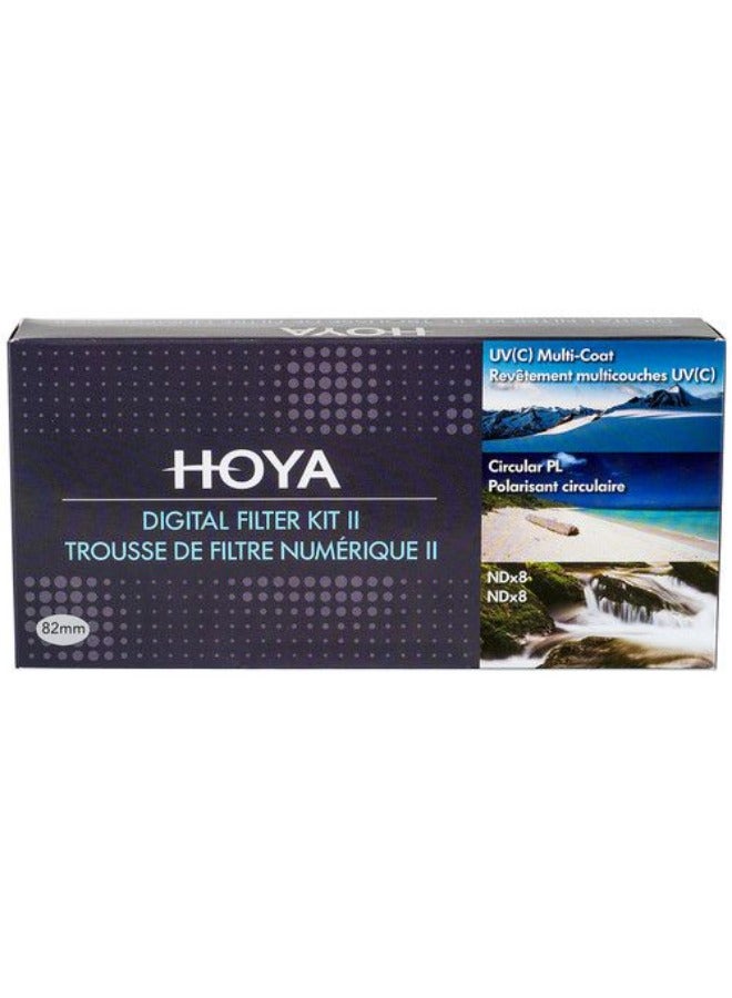 Hoya 82mm Digital Filter Kit II UV,PL-CIR,ND-8