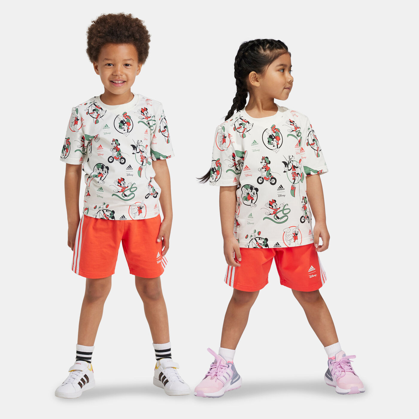 Kids' Disney Mickey Mouse T-Shirt and Shorts Set (Younger Kids)