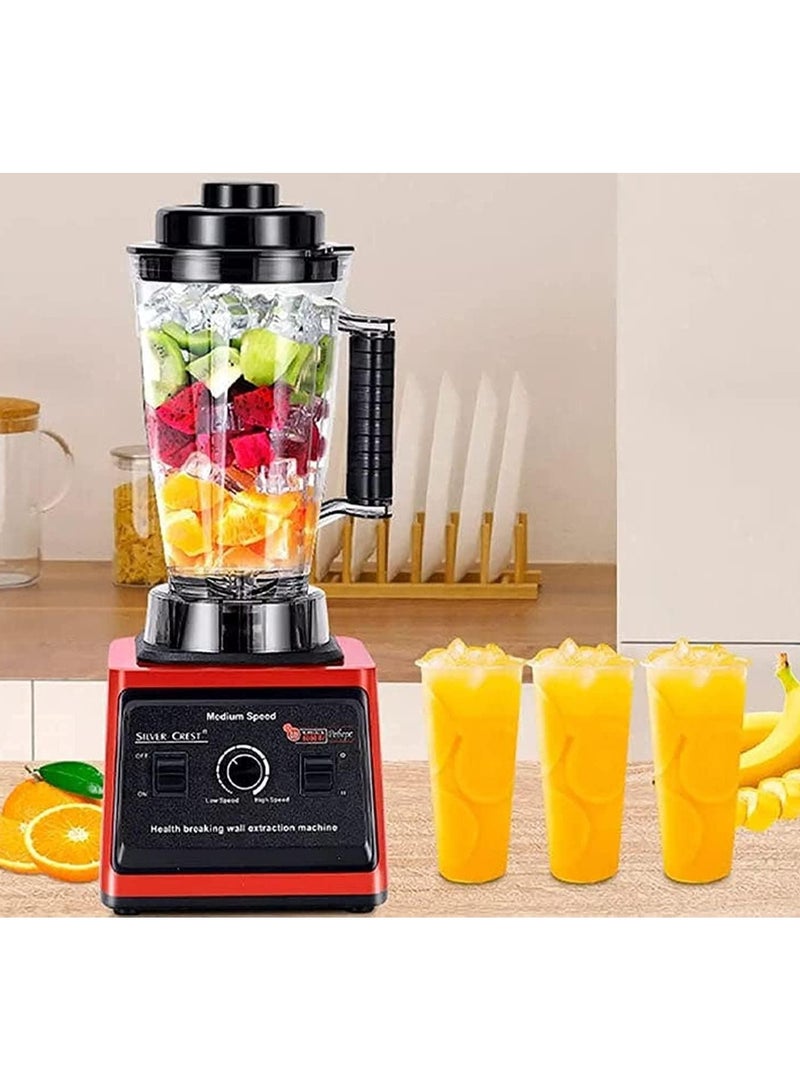 Multifunctional 2 In 1 Heavy Duty Blender 3 Liter 8000W-Multi Color