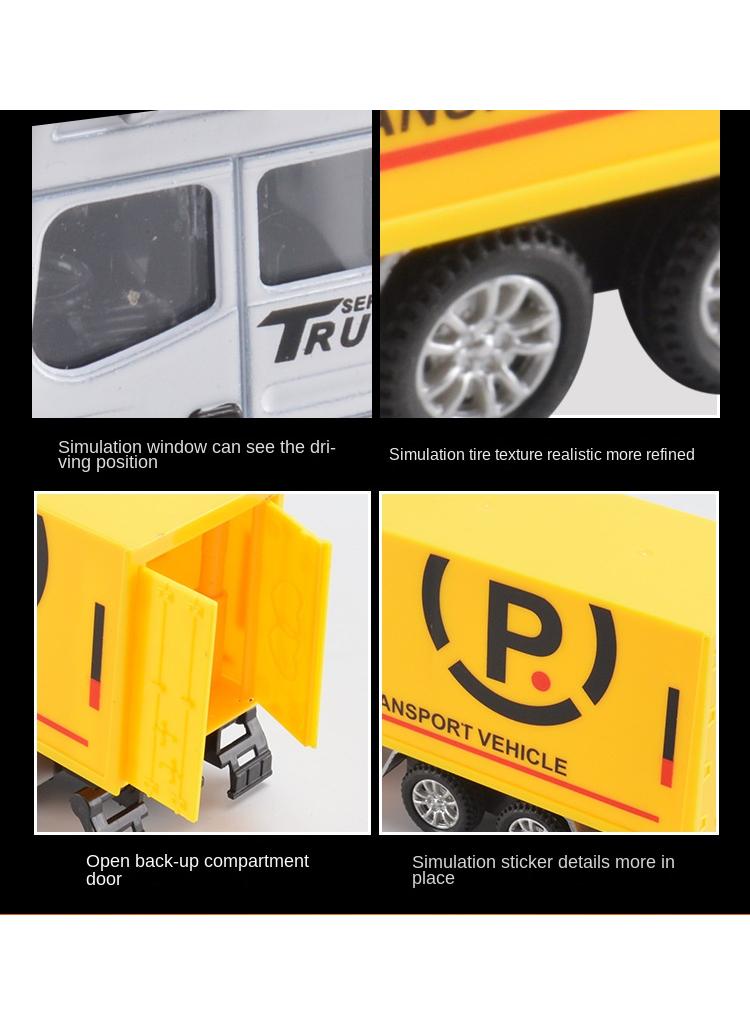 Super Power Express Delivery Truck Play Toys Vehicle For Kids Great Birthday Stuffers For Boys