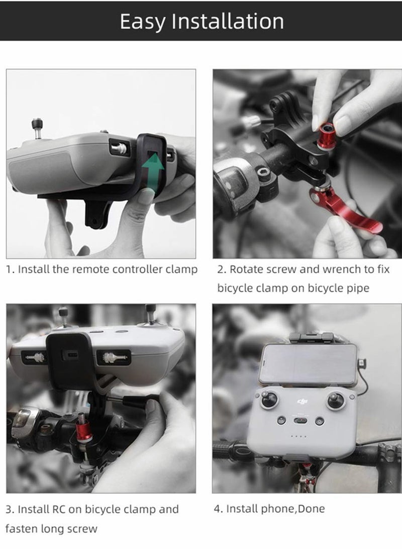 Bicycle Remote Controller Mount for Mavic Air 2S - Securely Attach Your Drone Controller for Convenient Access While Riding