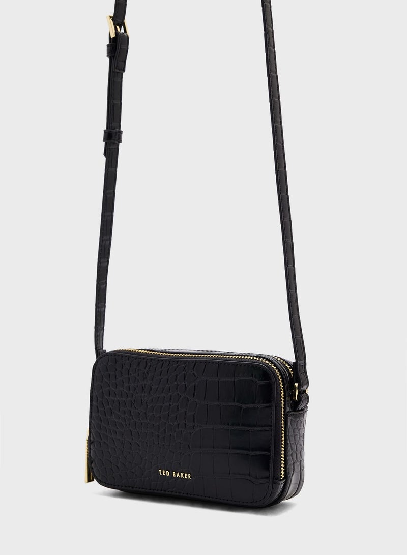 Stina Double Zip Crossbody