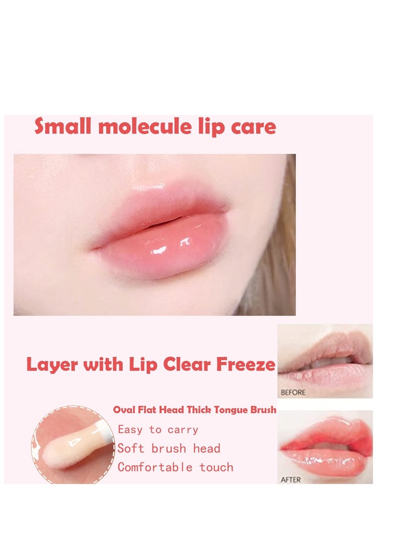 4PCS Moisturizing Plumping Lip Glow Oil Set, Fruit-Flavored Lip Balm, Moisture Shine Lip Gloss Nourish Lip Care for Women
