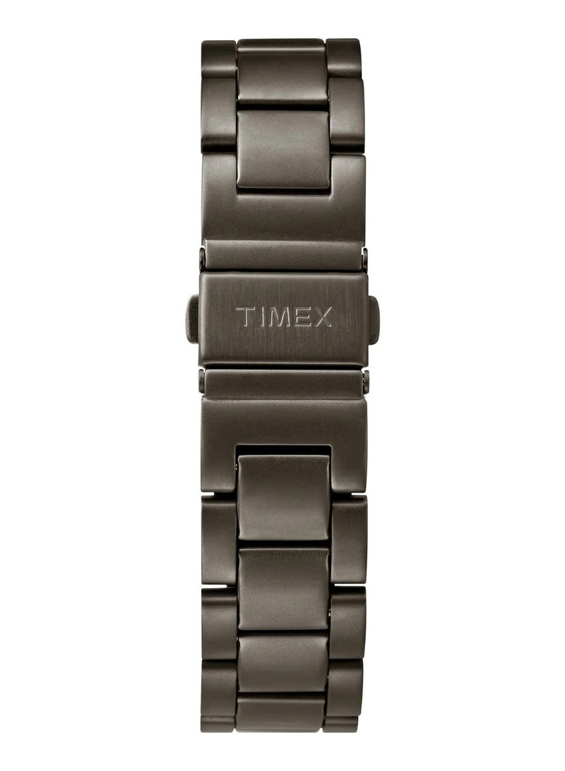 Timex Brass Analog Men's Watch With Black Stainless Steel TW4B10800