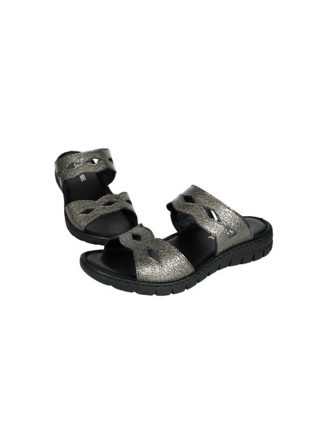 071-2231 Josef Seibel Ladies Casual Flat Sandals 93466 Platin