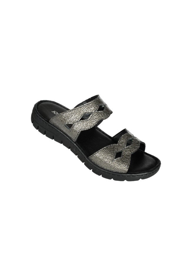 071-2231 Josef Seibel Ladies Casual Flat Sandals 93466 Platin