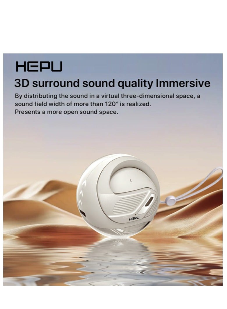 HEPU WIRELESS OPEN EAR STEREO EARPHONE