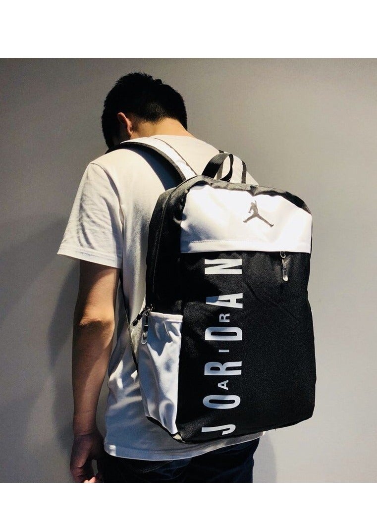 【School season】 Printed Large Capacity Zipper Backpack School Bag Student Backpack Classic Backpack Laptop Backpack Colorful Backpack