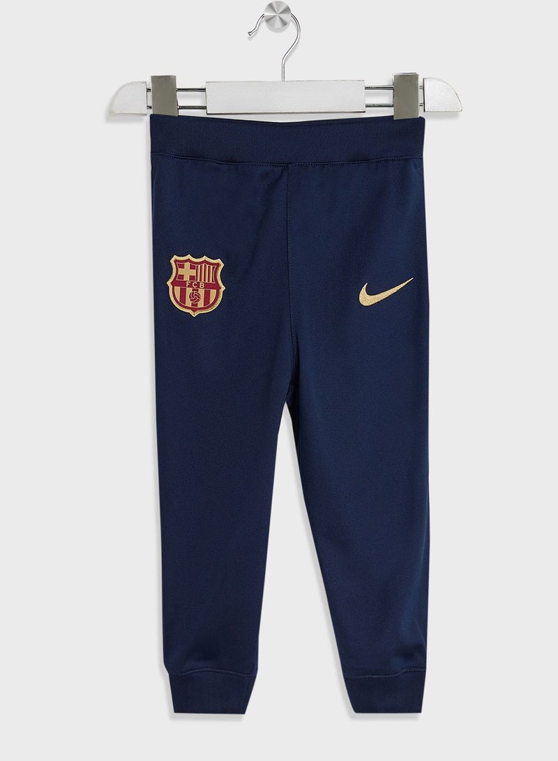 Kids FC Barcelona Strike Tracksuit