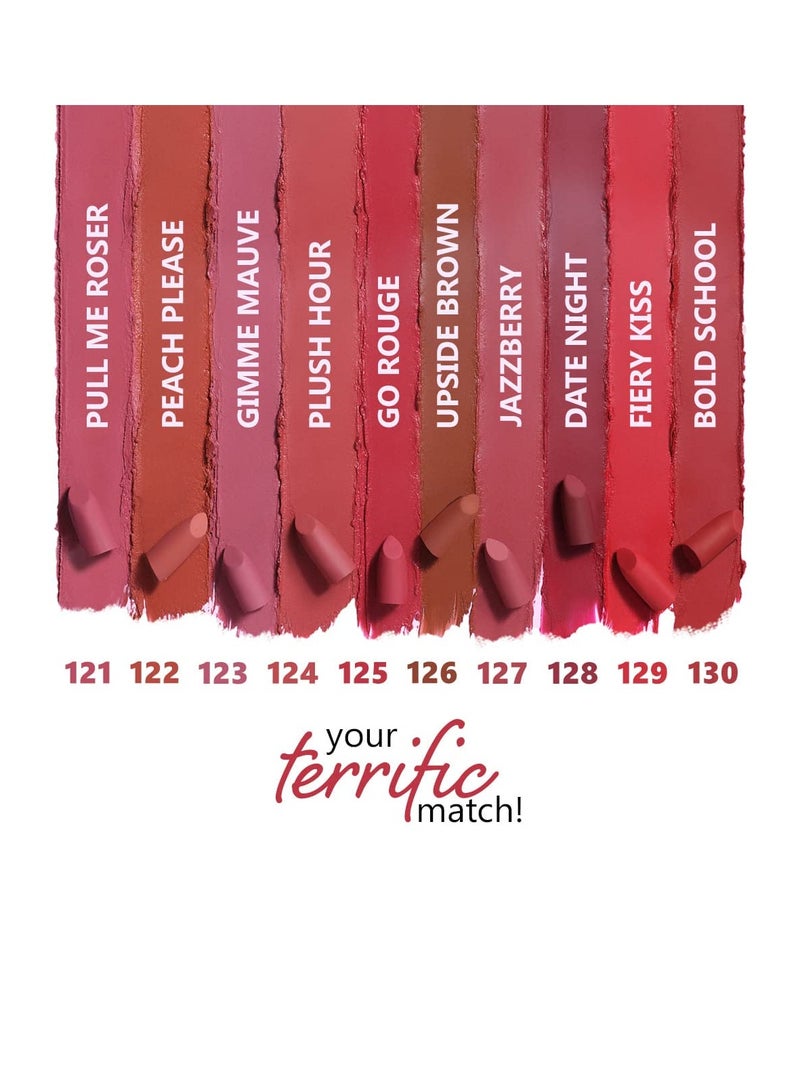 Lipstick  Highly Pigmented   Nourishing and Non Drying 100% Vegan  Cruelty Free  Deep Mauve