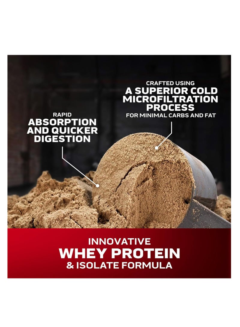 MuscleTech Nitro Tech 100% Whey Gold Protein Powder 5.lbs Cookies & Cream
