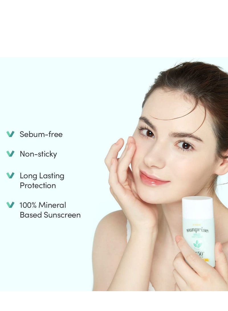 ETUDE Sunprise Mild Airy Finish Sun Milk SPF50+ / PA++++, 55ml