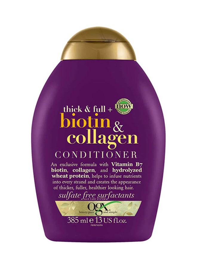 Biotin And Collagen Conditioner 385ml