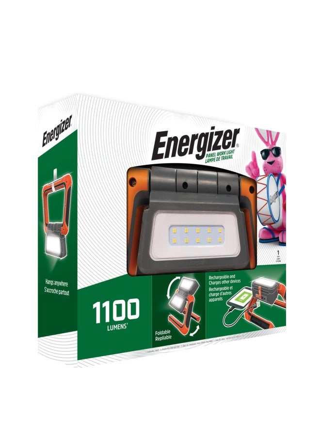 Energizer Rechargeable Led Lantern  Bright Multi-Panel Work Light  Water-Resistant Camping Lantern  Micro-Usb Charging Cable  Pack Of 1