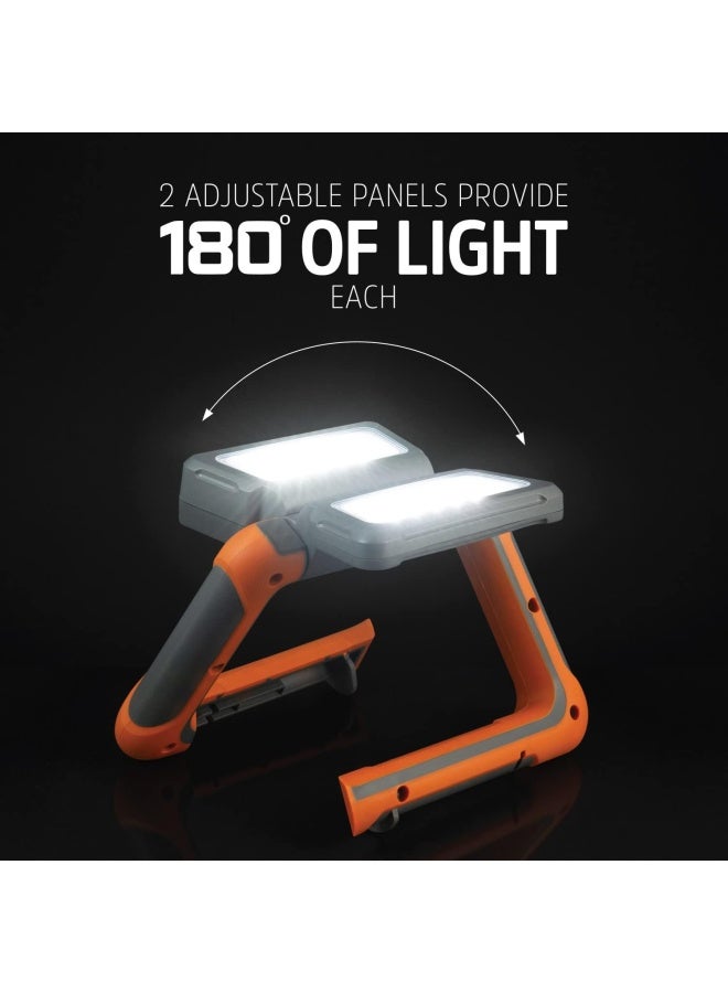 Energizer Rechargeable Led Lantern  Bright Multi-Panel Work Light  Water-Resistant Camping Lantern  Micro-Usb Charging Cable  Pack Of 1