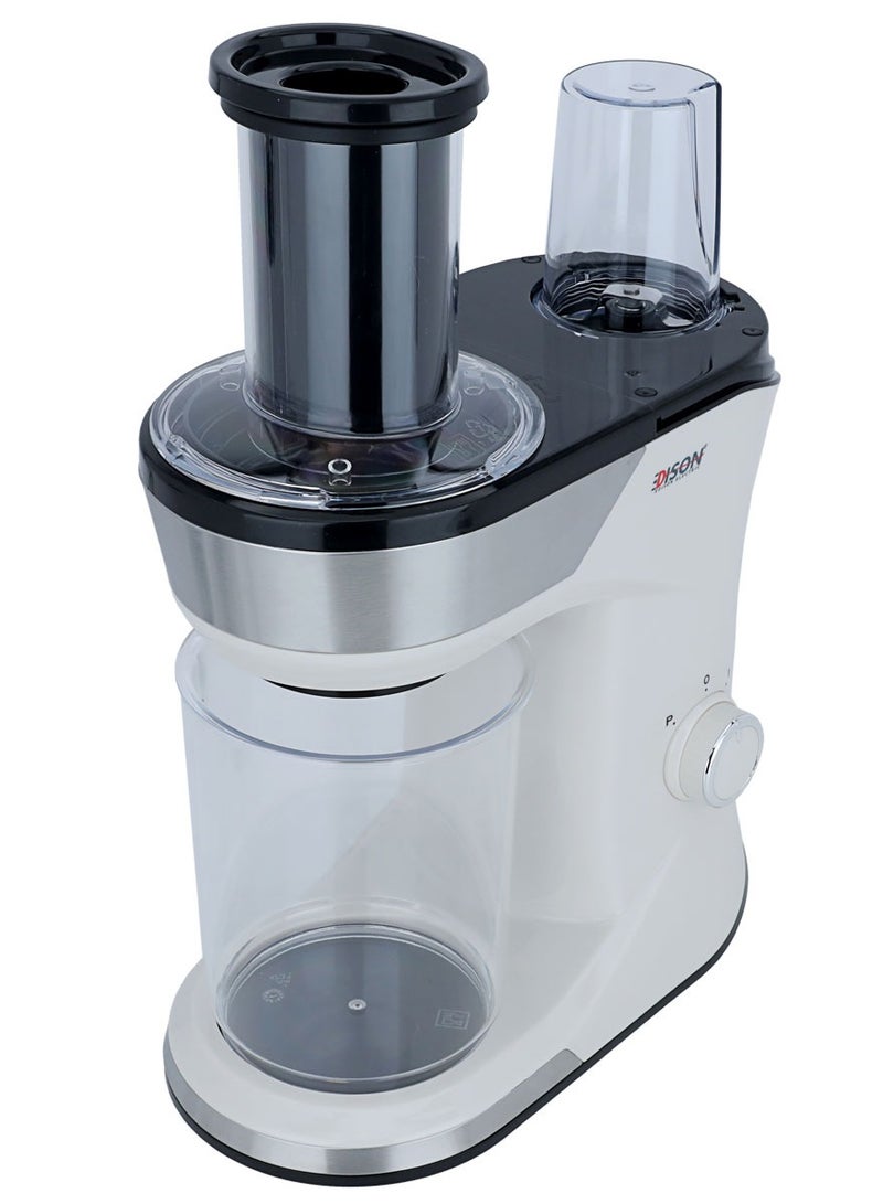 Food Processor + Blender 3×1 Cream 0.6L 300W Two Speeds