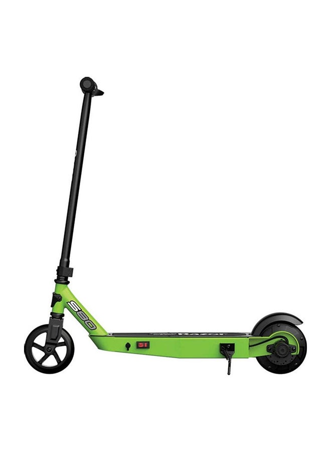 Kids Power Core S80Electric Scooter For Age 8 and Up, Power Core High-Torque Hub Motor, Up to 10 mph, All-Steel Frame Green