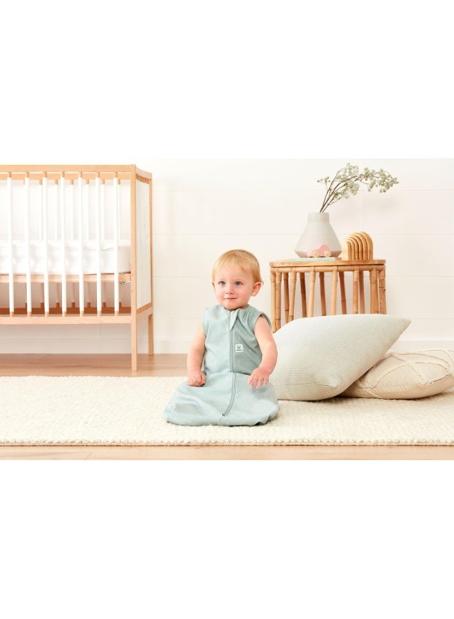 0.2 Tog Jersey Baby Sleep Sack – Organic Cotton Baby Sleeping Bag Made Of Soft And Breathable Material Green 8 24 Months