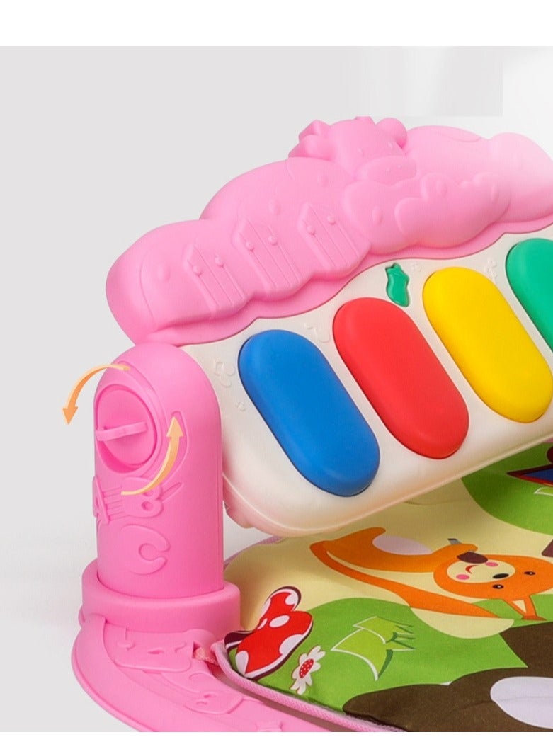 Foot Play Piano Musical Lullaby Baby Activity Playmat Gym Toy Soft Baby Play Mat