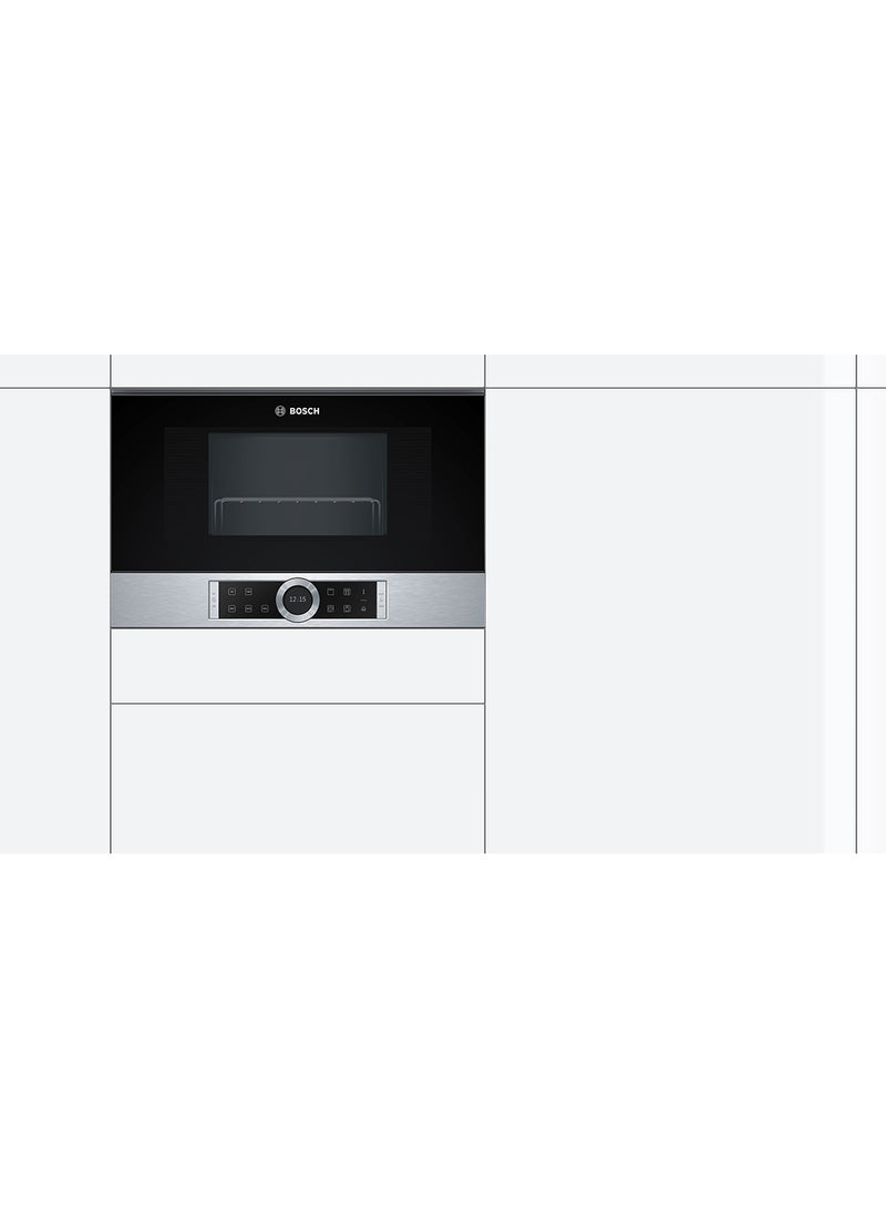 Series 8 Built-In Microwave 21L 21 L 900 W BEL634GS1M Black/Grey