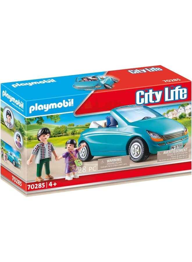 Playmobil Family with Car