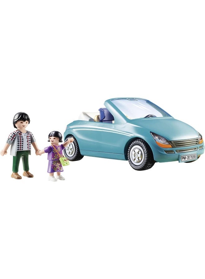 Playmobil Family with Car