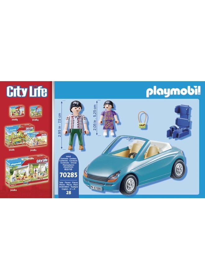 Playmobil Family with Car