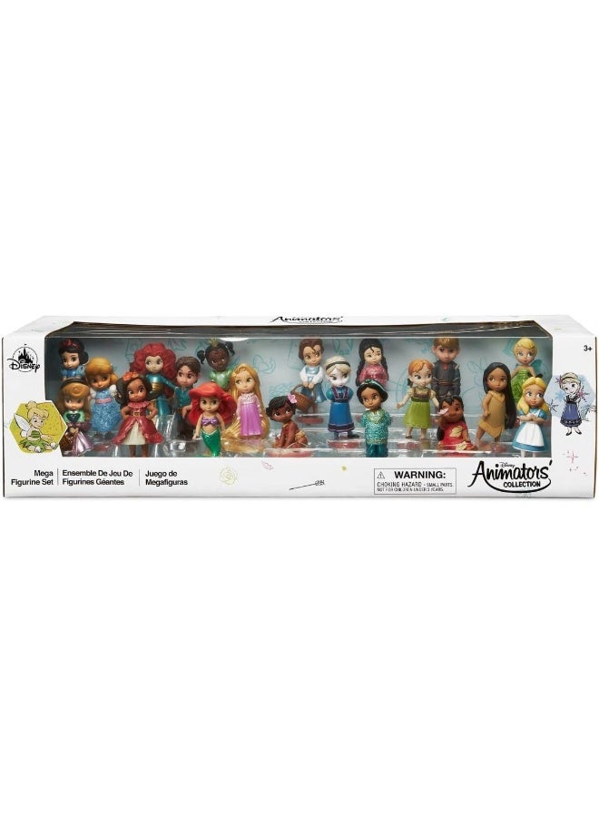 Disney Animators' Collection Mega Figurine Play Set 20-Pieces