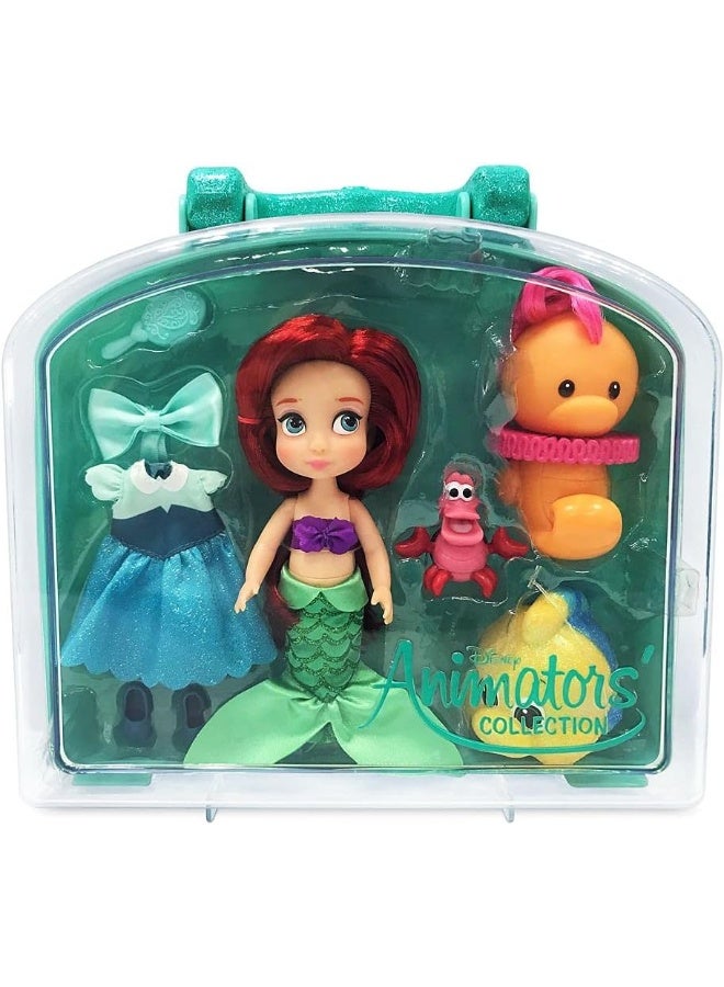 Disney Ariel Animators' Collection Mini Doll Play Set – The Little Mermaid – 5 Inches