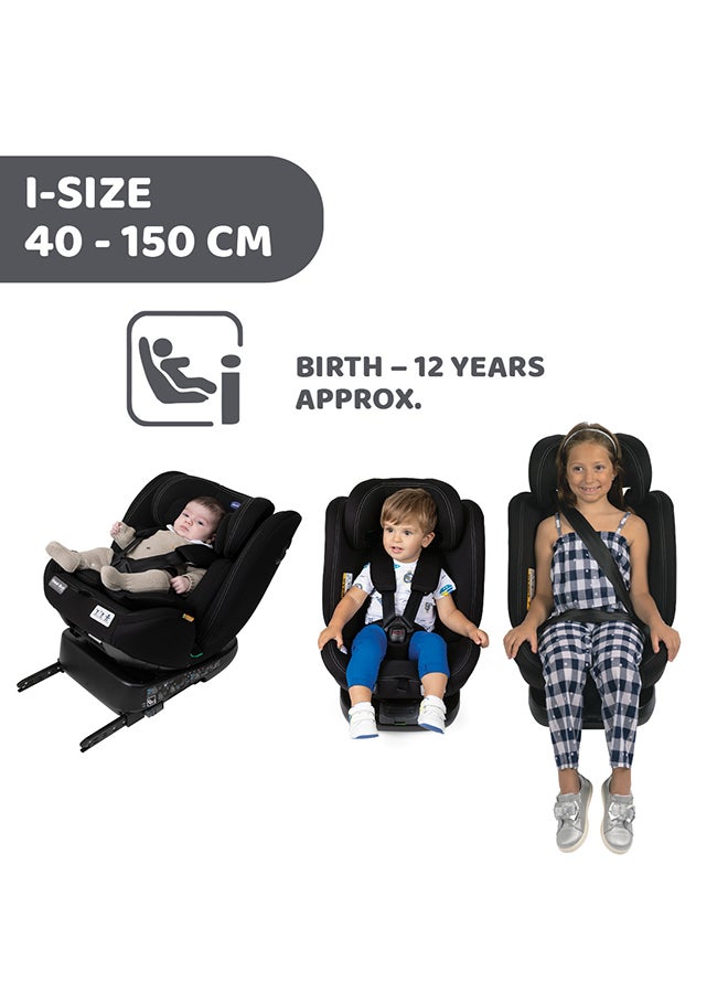 Unico Evo I-Size Classic Car Seat, India Ink