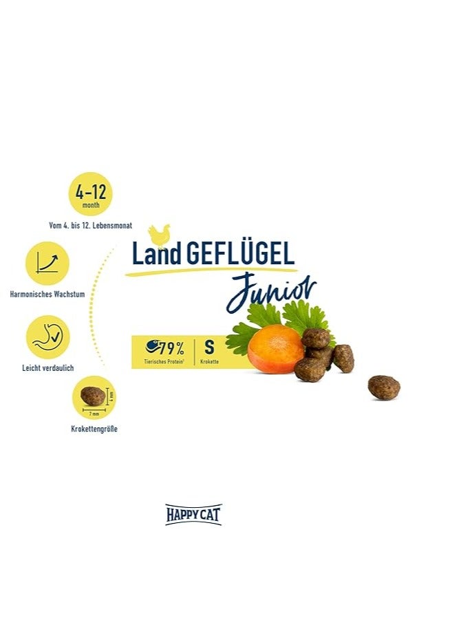 Happy Cat Junior Land Geflugel (Poultry) dry food - 1.3 kg