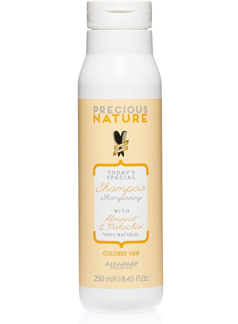 Alfaparf Milano Precious Nature Color Protection Hair Shampoo, Almond and Pistachio, 8.45 Fl Oz