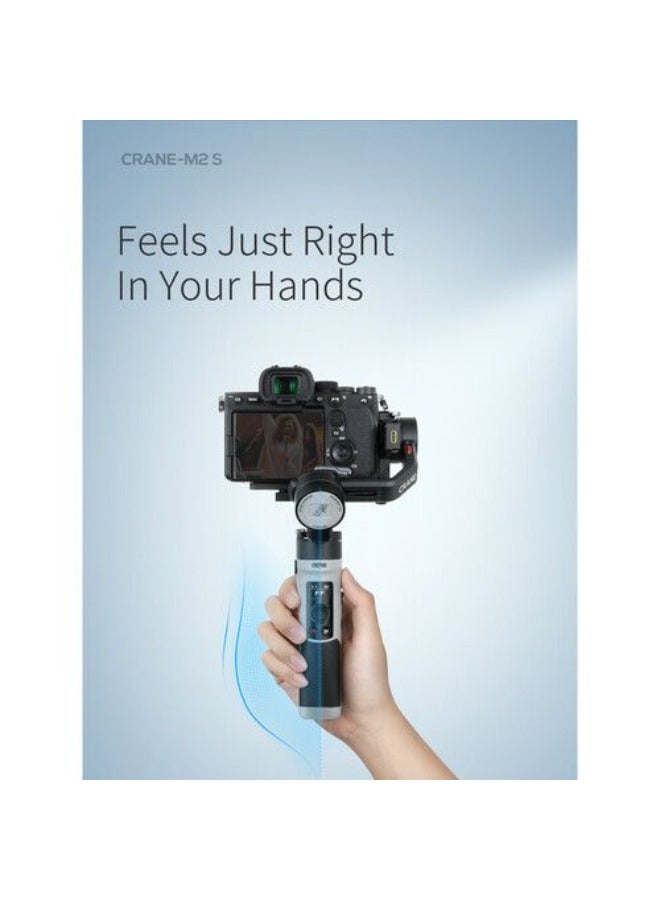 Zhiyun CRANE-M2 S 3-Axis Handheld Gimbal Stabilizer Combo Kit