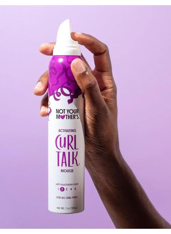 Curl Talk Curl Activating Mousse 7oz