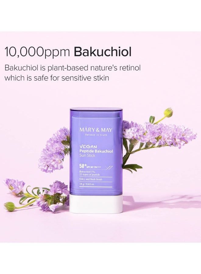 Vegan Peptide Bakuchiol Sun Stick SPF50+ PA++++ 18g