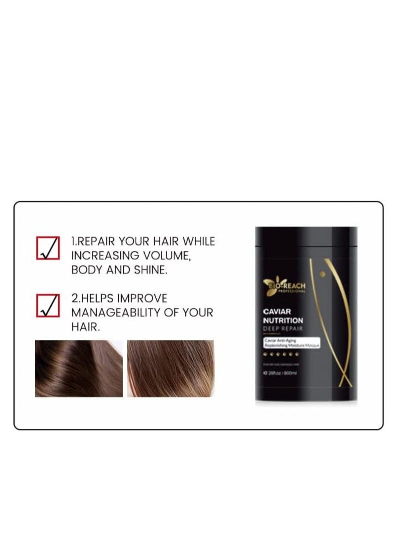 Bio Reach Professional Caviar Nutrition Deep Repair Masque 800ml