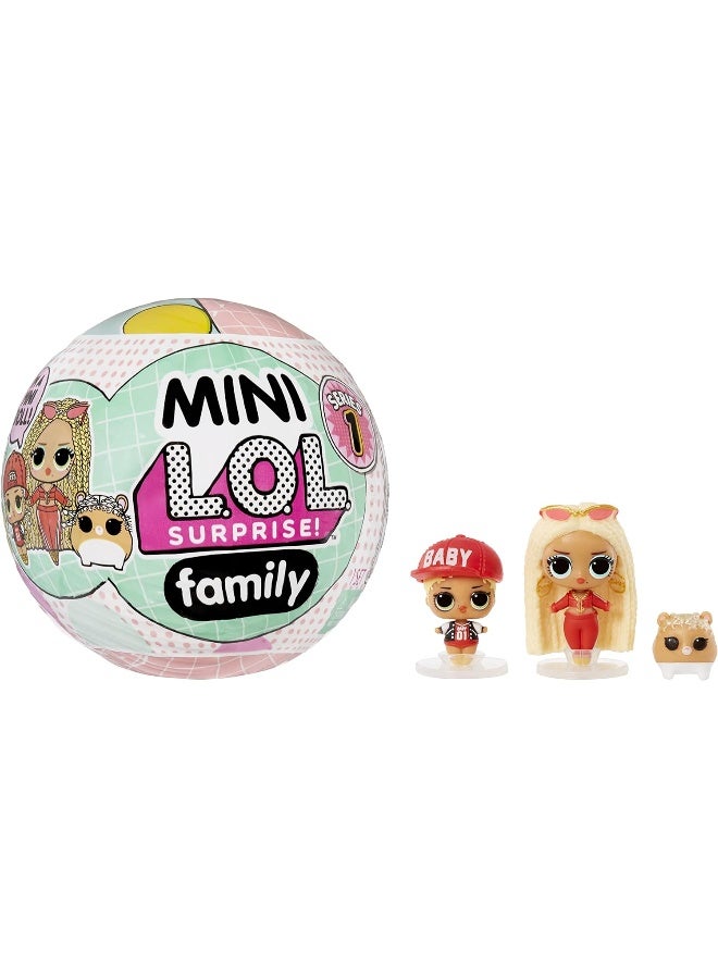 L.O.L. Surprise Mini Family Playset Collection Great Gift For Kids Ages 4+, Multicolor